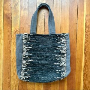 Ink + Alloy Large Leather Tote Bag